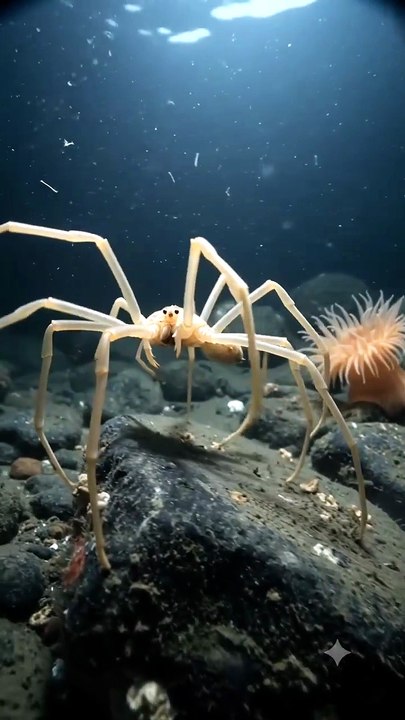 The Giant Spider of Antarctica's Seafloor | Antarctic Sea Spider | Deep Wildlife