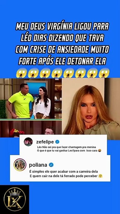 BAFÃO EXPLOSIVO: Léo Dias Expõe Ligação de Virgínia às 4 da Manhã e Choca a Web! 🚨