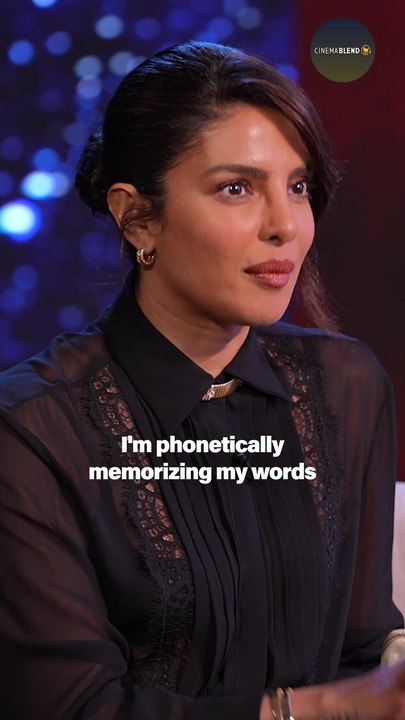 How Priyanka Chopra Memorizes Lines in a Foreign Language