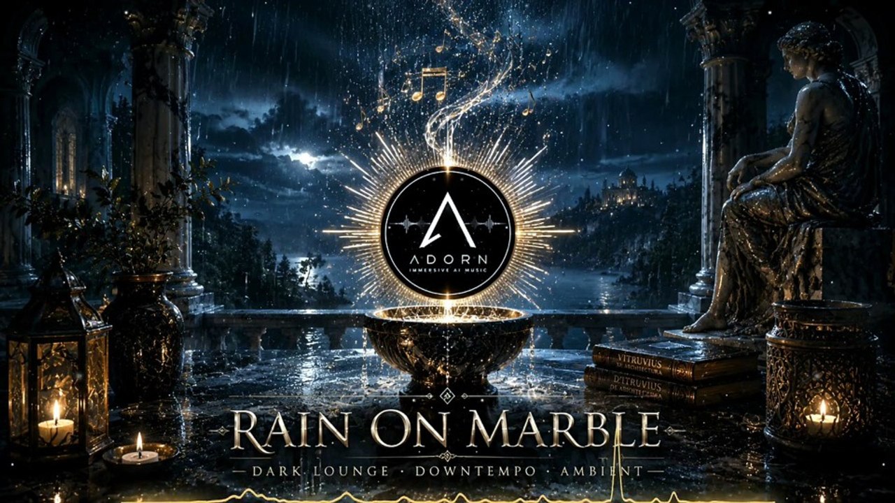 Rain on Marble | Immersive Ambient Music for Focus & Relaxation