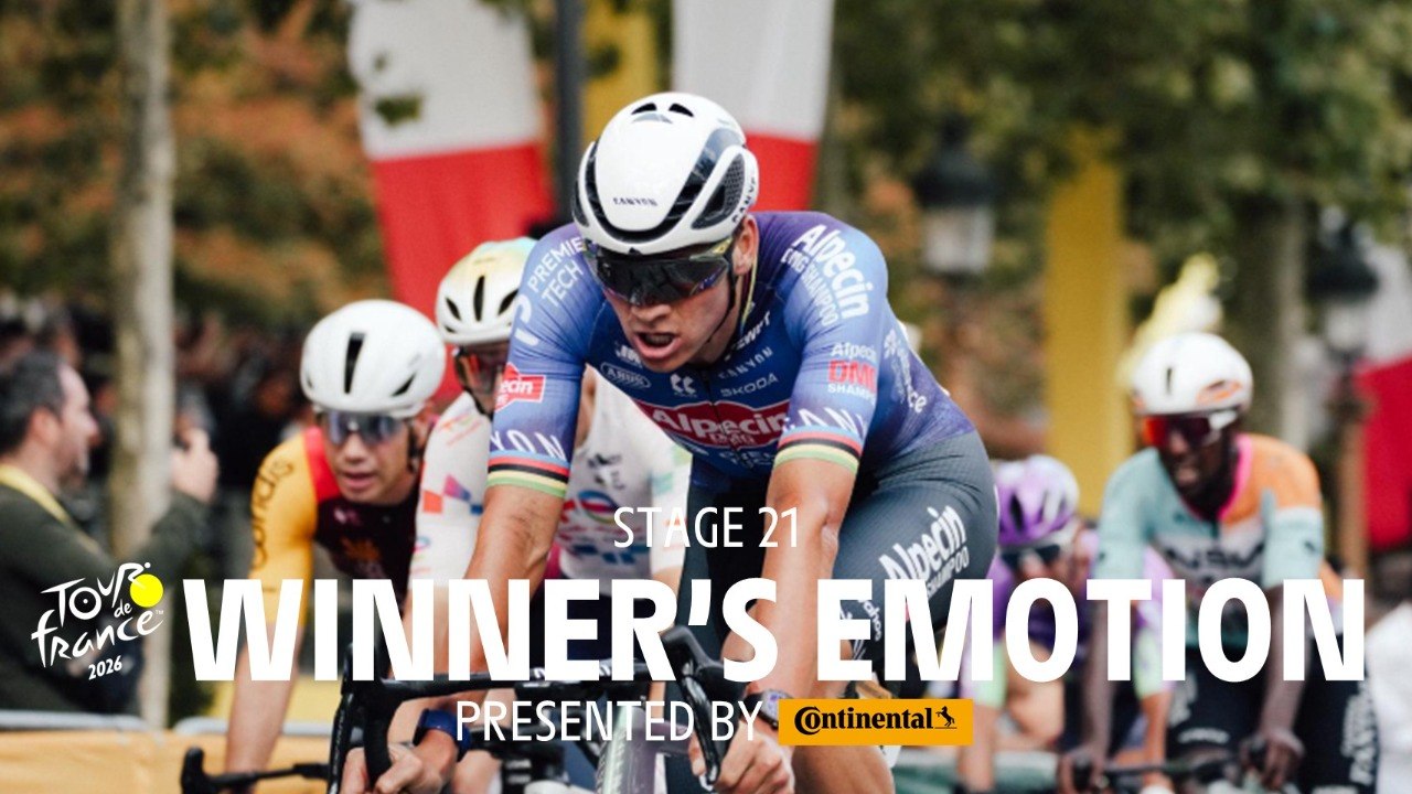 Tour de France 2026 - Stage 21 Winner's emotion