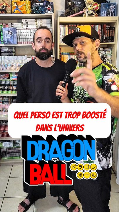 Quel personnage a ete booster par le power up dans l'univers de DRAGON BALL