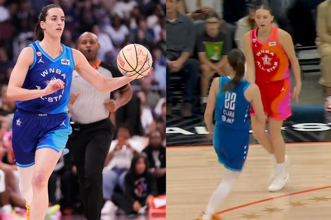 Paige Bueckers corona la gran noche de Caitlin Clark con una reacción que se vuelve viral