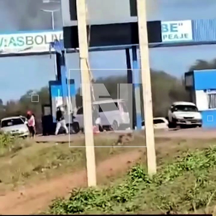 Incendian punto de peaje y vehículo de la Aduana tras conflicto en Boyuibe