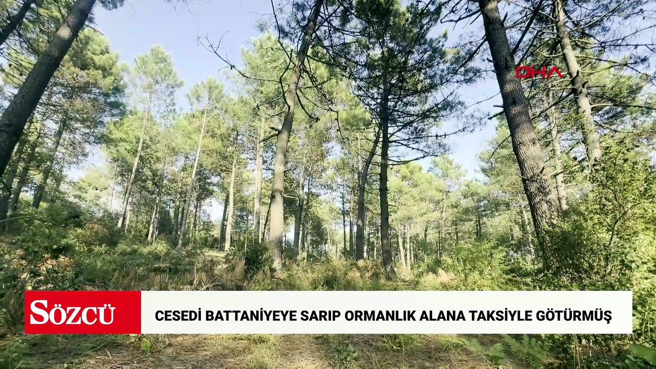 Kağıthane’deki kadın cinayetinde yeni detaylar: Cesedi battaniyeye sarıp ormanlık alana taksiyle götürmüş