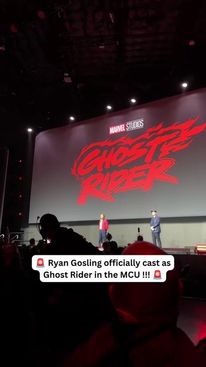 Ryan Gosling Announced as Ghost Rider in Marvel Cinematic Universe