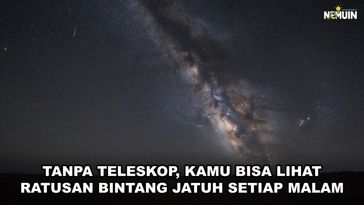Cara Mudah Melihat Bintang Jatuh Tanpa Teleskop dan Alat Canggih