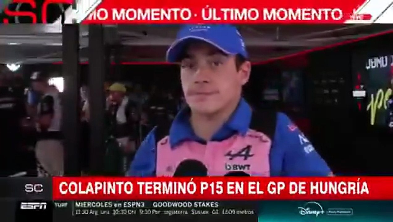El tenso reclamo de Franco Colapinto a Alpine por la estrategia en Hungría: "¿Esto es en serio?"