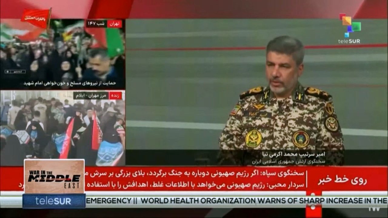 Iran govt. cautions against renewed U.S. airstrikes as fighting eases