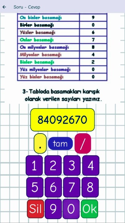 2.7- Basamak ve bölük adları - 5. Sınıf Matematik #shorts