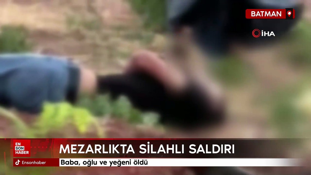 Batman'da mezarlıkta silahlı saldırı