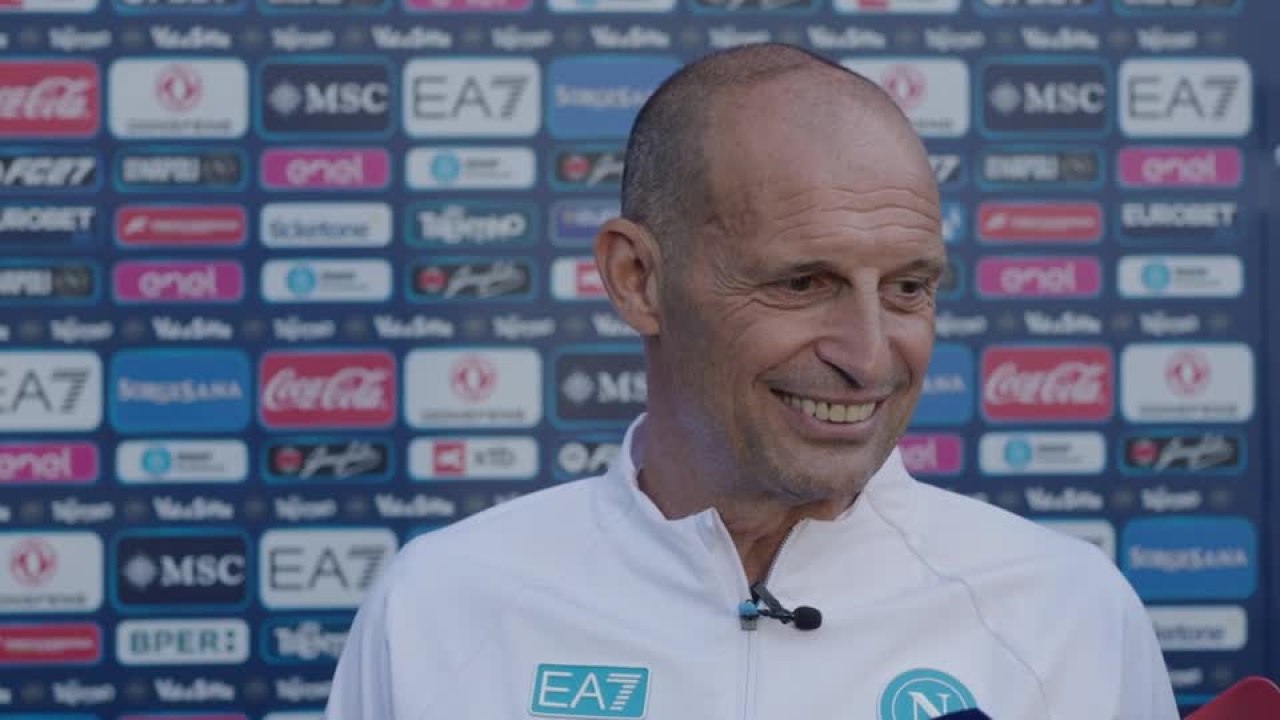 Napoli, Allegri: "A marzo dovremo essere in corsa per i nostri obiettivi"