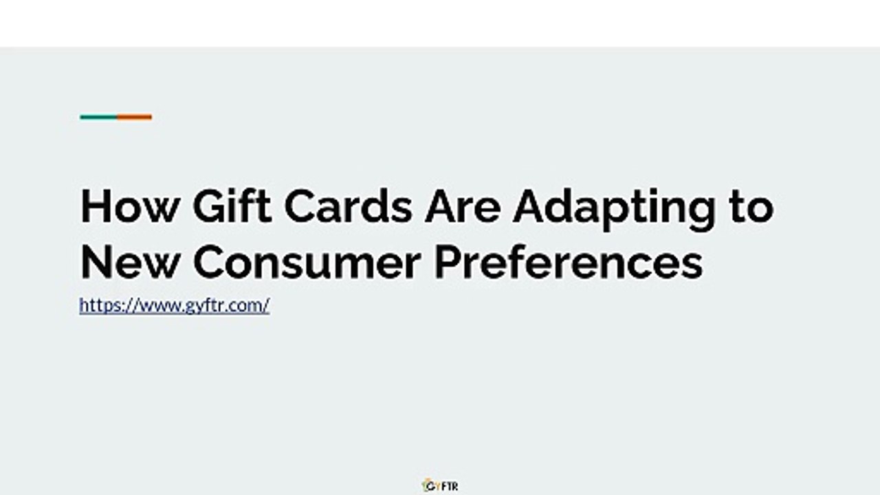 How Gift Cards Are Adapting to New Consumer Preferences