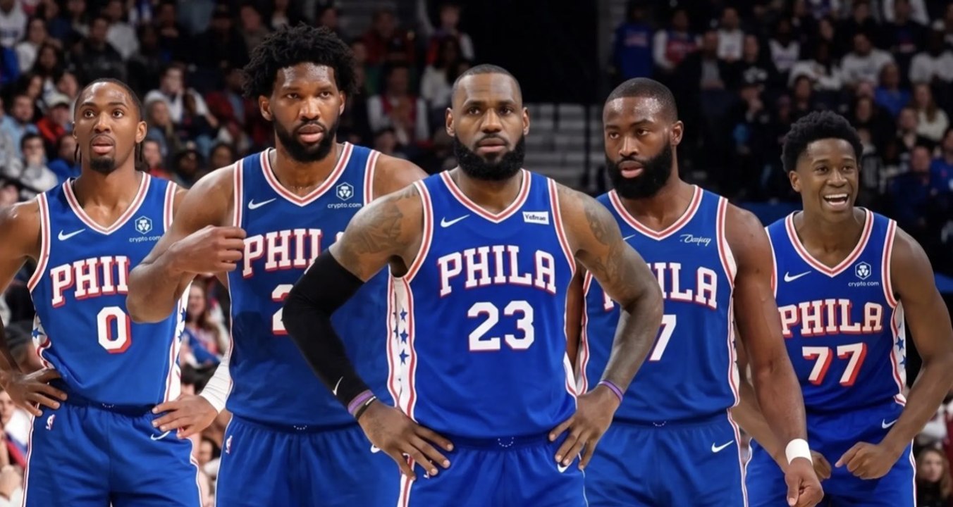 🗣️LeBron James est le vrai patron des Sixers