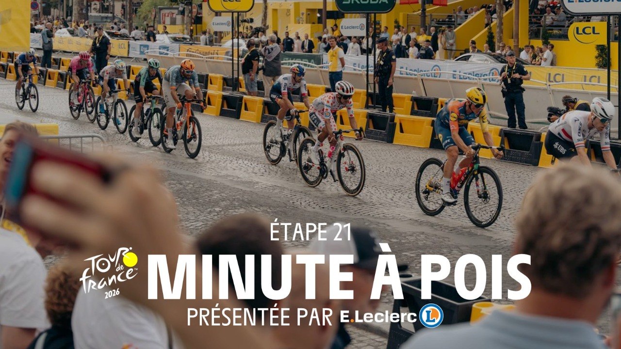 Tour de France 2026 - Stage 21 Minute maillot maillot à Pois E.Leclerc