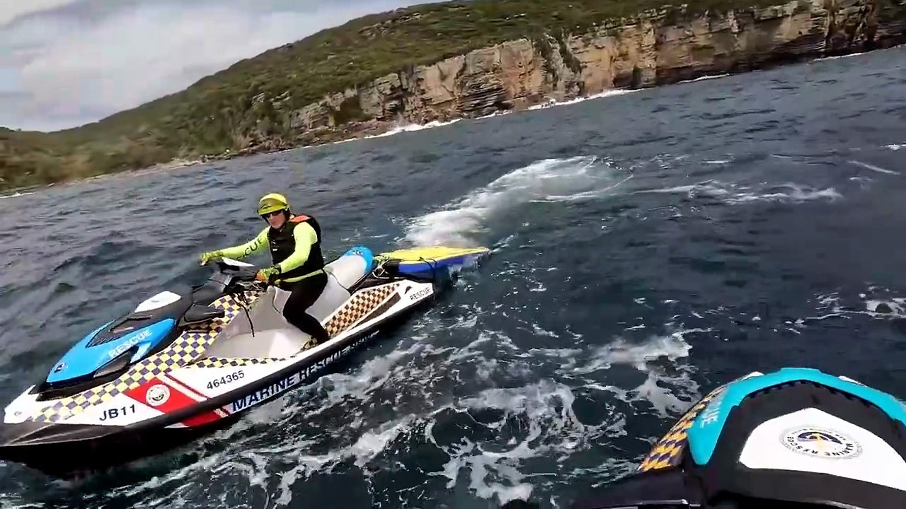 The Marine Rescue Jervis Bay unit in action