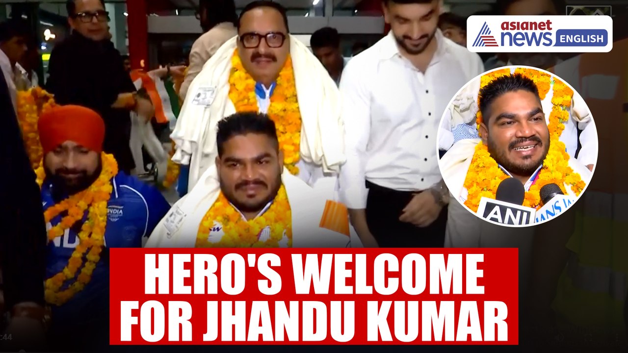 Jhandu Kumar Receives Hero's Welcome After Glasgow CWG 2026 Bronze