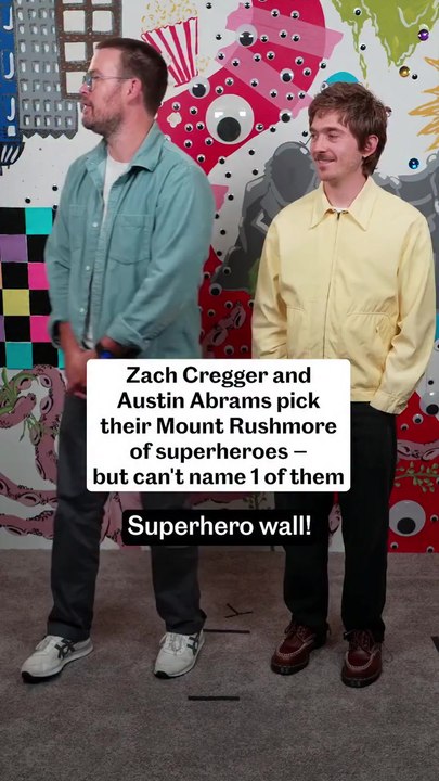 Zach Cregger and Austin Abrams Pick Their Superhero Mount Rushmore