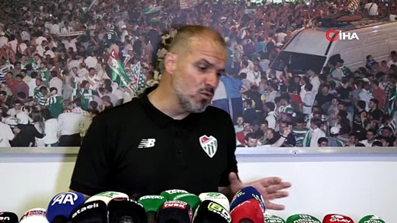 Bursaspor\'un hocası Mustafa Er: Bizim için önemli olan oyundu
