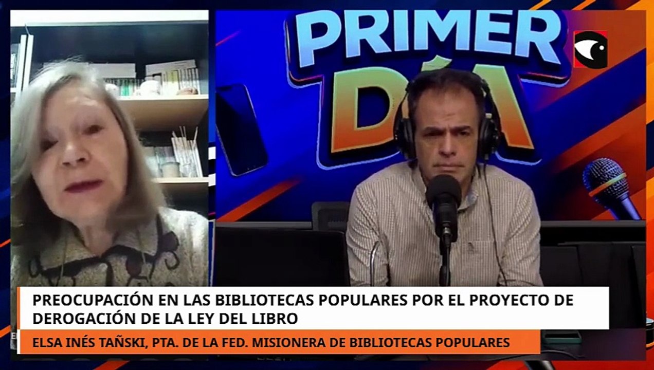 Preocupación en las bibliotecas populares por el proyecto de derogación de la Ley del Libro