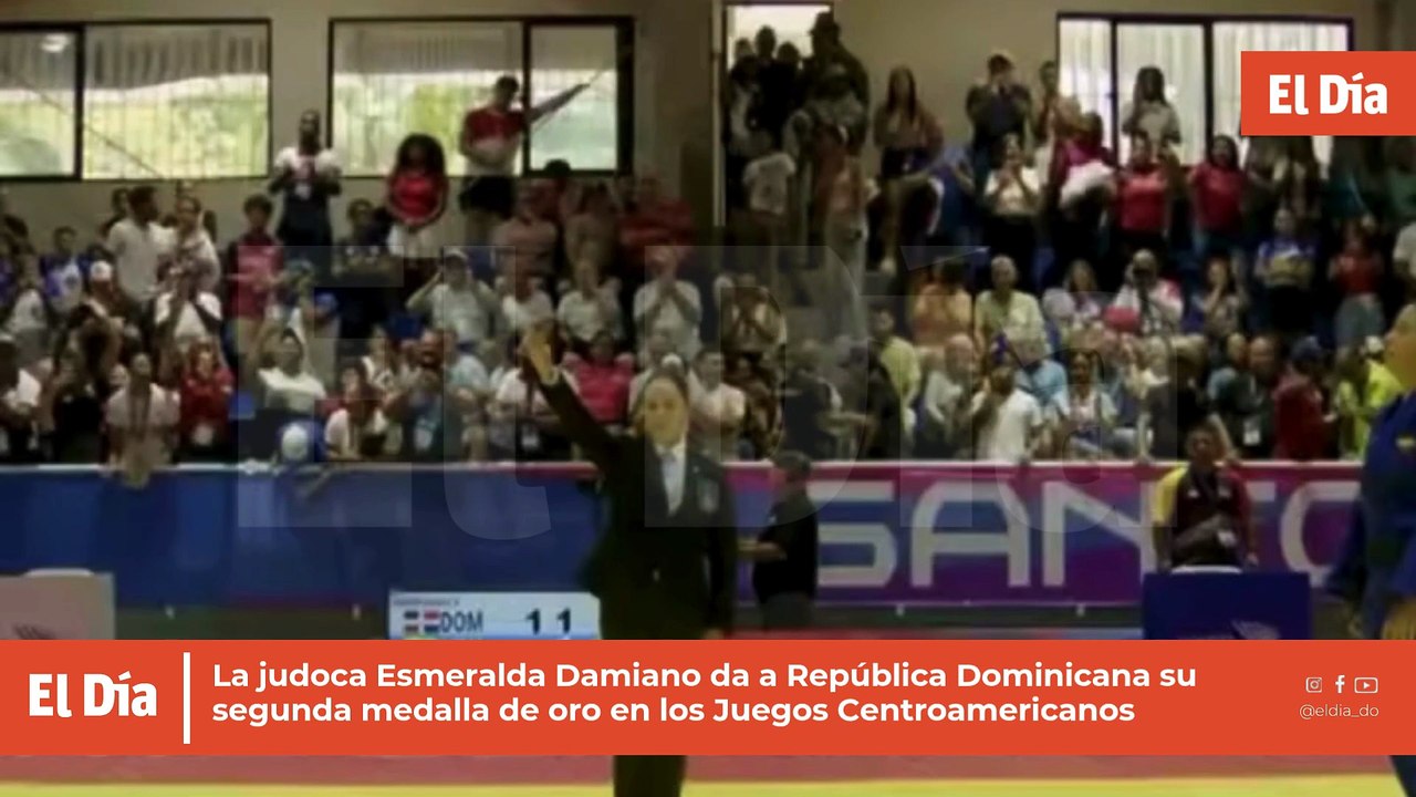 La judoca Esmeralda Damiano da a República Dominicana su segunda medalla oro en los Juegos Centroamericanos.