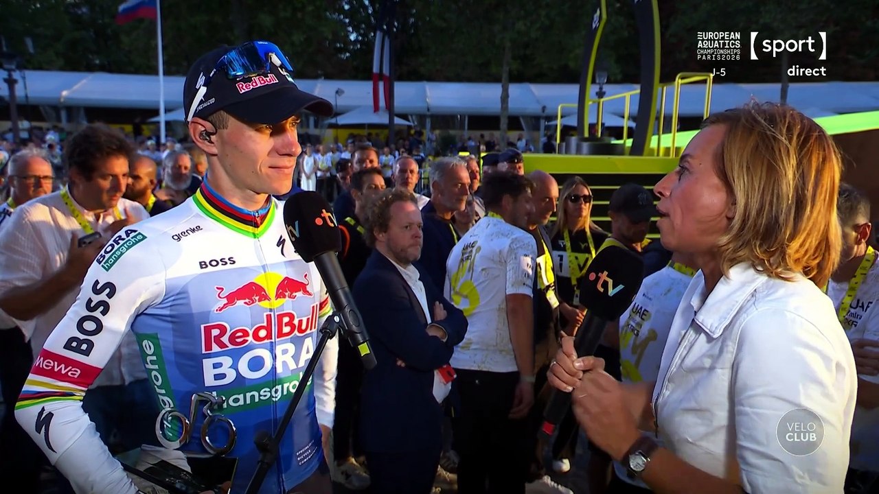 Etape 21 - Remco Evenepoel : Paris, c'est une ville particulière pour moi