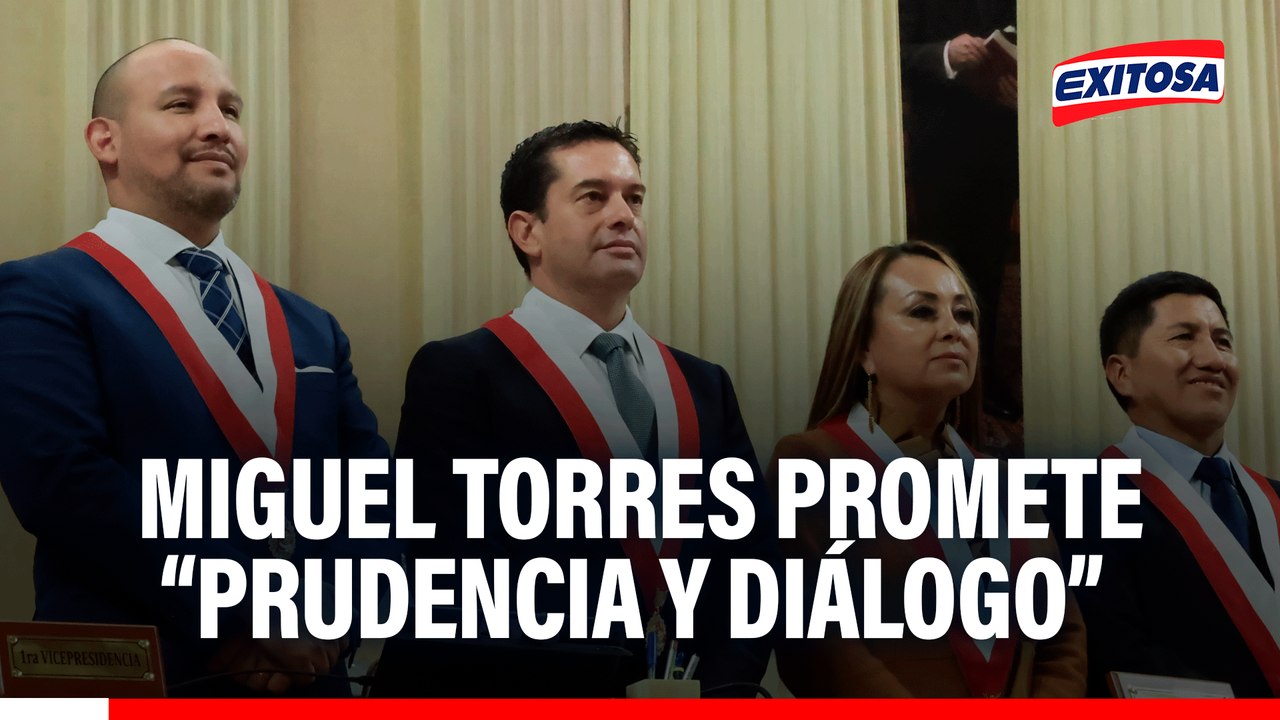 El presidente de la Mesa Directiva del Senado aseguró que buscará “dialogar”