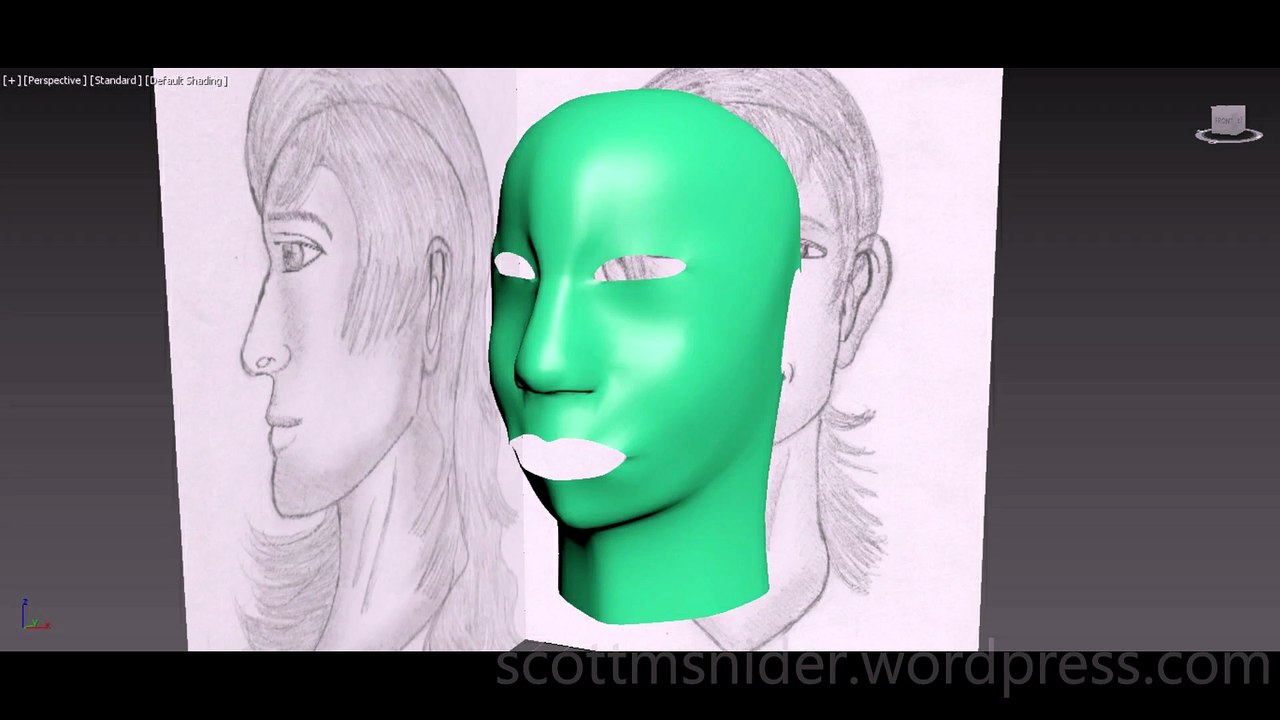 Grabovski: 3DS MAX Practice Polygon Modeling Head Model Video #26 (07-26-2026)