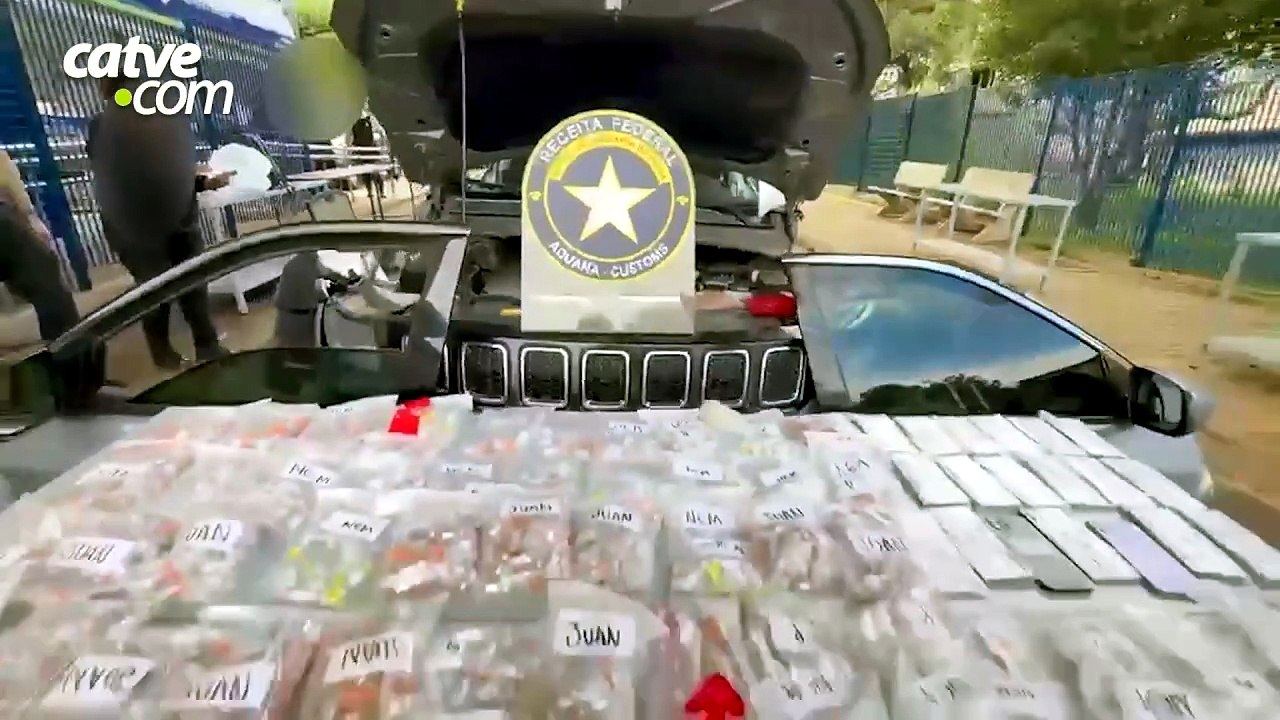 Receita Federal apreende 1.800 medicamentos durante Operação Optimus Prime