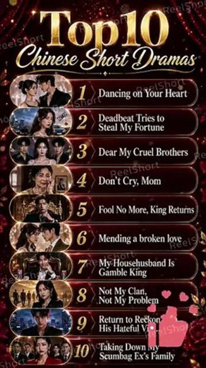 Top 10 Chinese Short Dramas😼 [Full Movie]