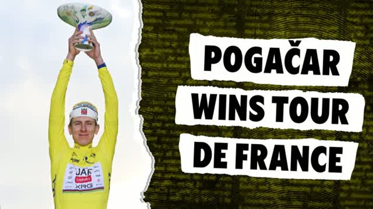 Pogacar wins record-equalling fifth Tour de France