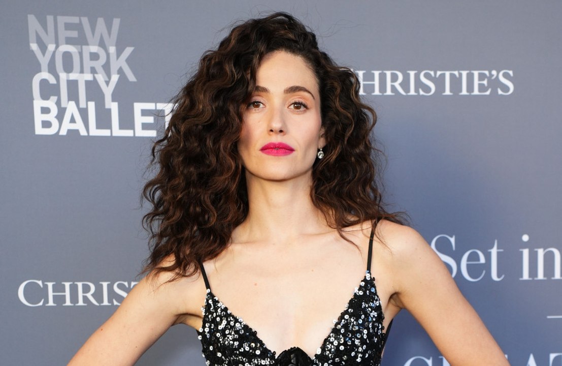 Emmy Rossum trying to stay positive about herself for the sake of her children