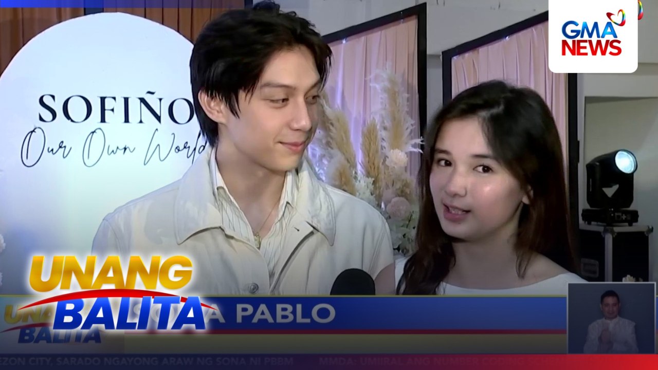 Former PBB Housemates Sofia Pablo at Iñigo Jose, naka-bonding ang fans sa kanilang fan meet | Unang Balita