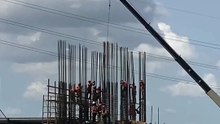 Haitianos Trabajan en el Puente de el Nueve