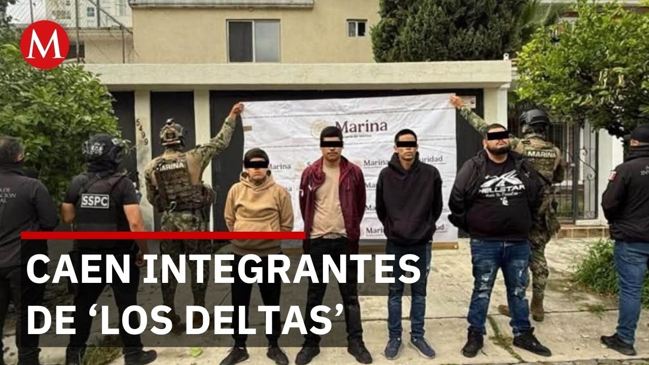 Caen 6 presuntos integrantes de 'Los Deltas' en Zapopan tras cateos de Marina y Fuerzas Federales