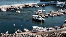 Αναβίωση άφιξης Μικρασιατών προσφύγων στη Χίο με ψαροκάικα