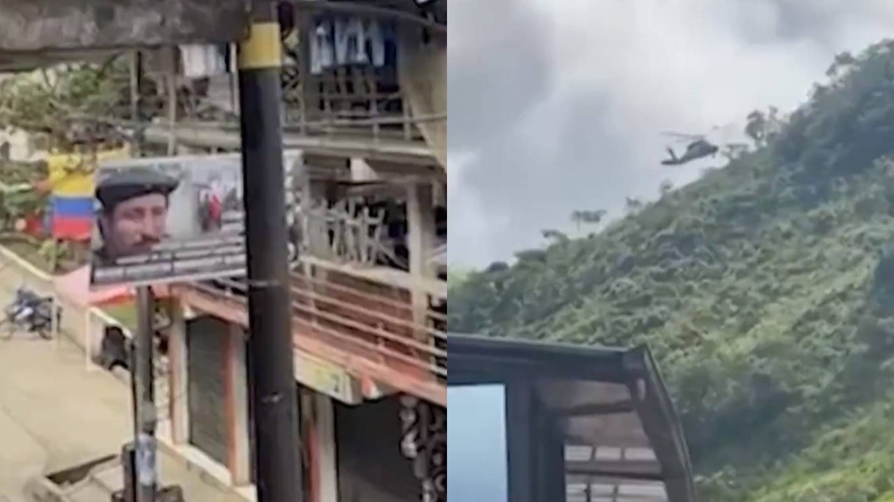 Video | Disidencias se están ocultando en las fincas de los campesinos en medio de combates con el Ejército