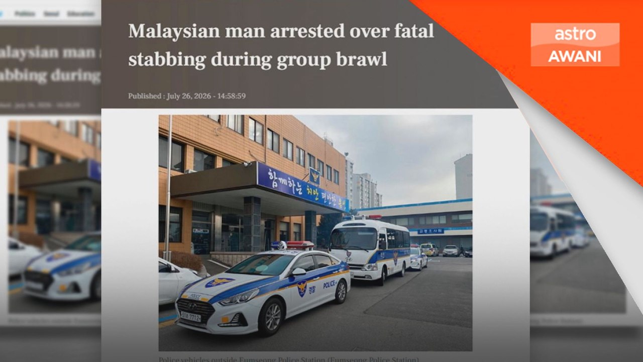 Rakyat Malaysia maut ditikam di Korea Selatan