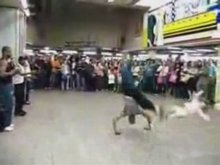 baby kicked into backflip