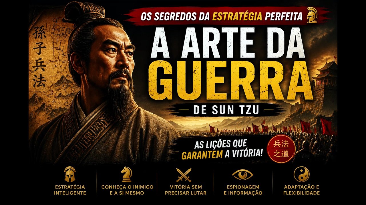 Os Segredos de A Arte da Guerra, de Sun Tzu | Em 10 minutos