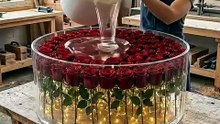 Froze 100 Roses In Time And Made THIS!