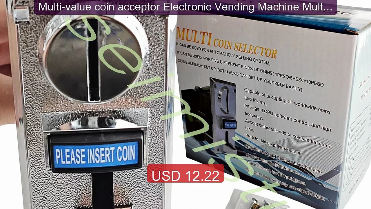 Multi-value coin acceptor Electronic Vending Machine Multi Coi... -- Best Buy 2026 | Great Quality!