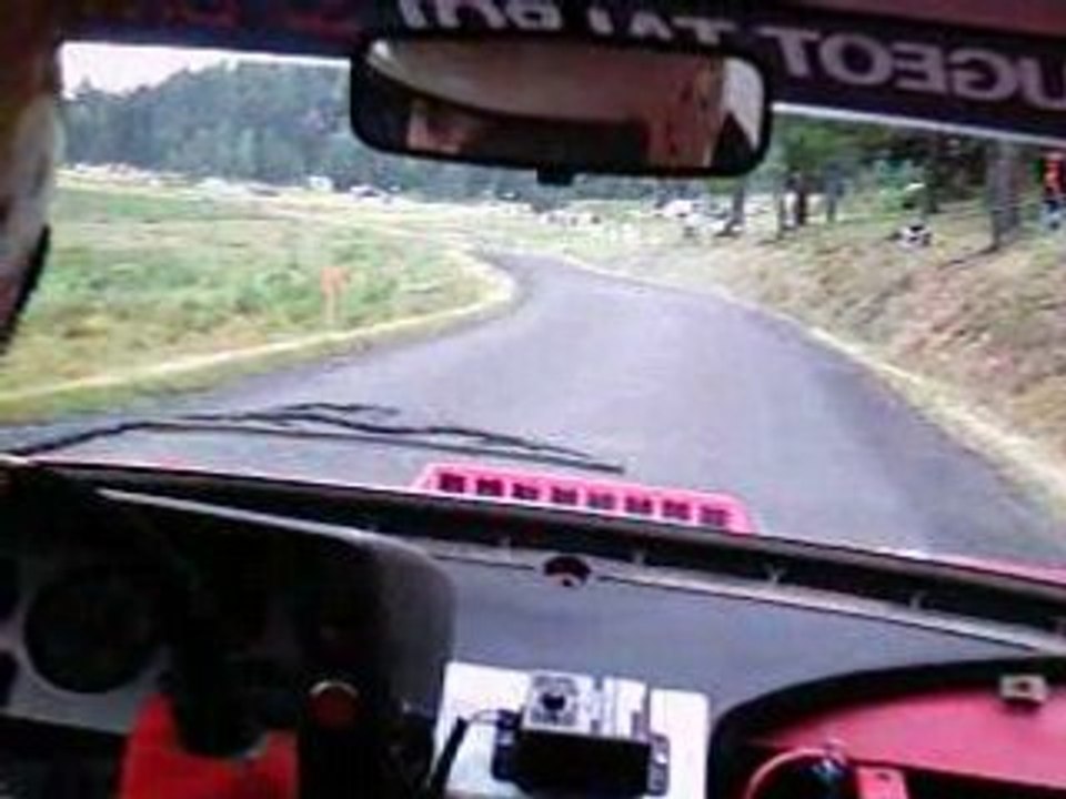 Laussonne 1er monte course samba rallye