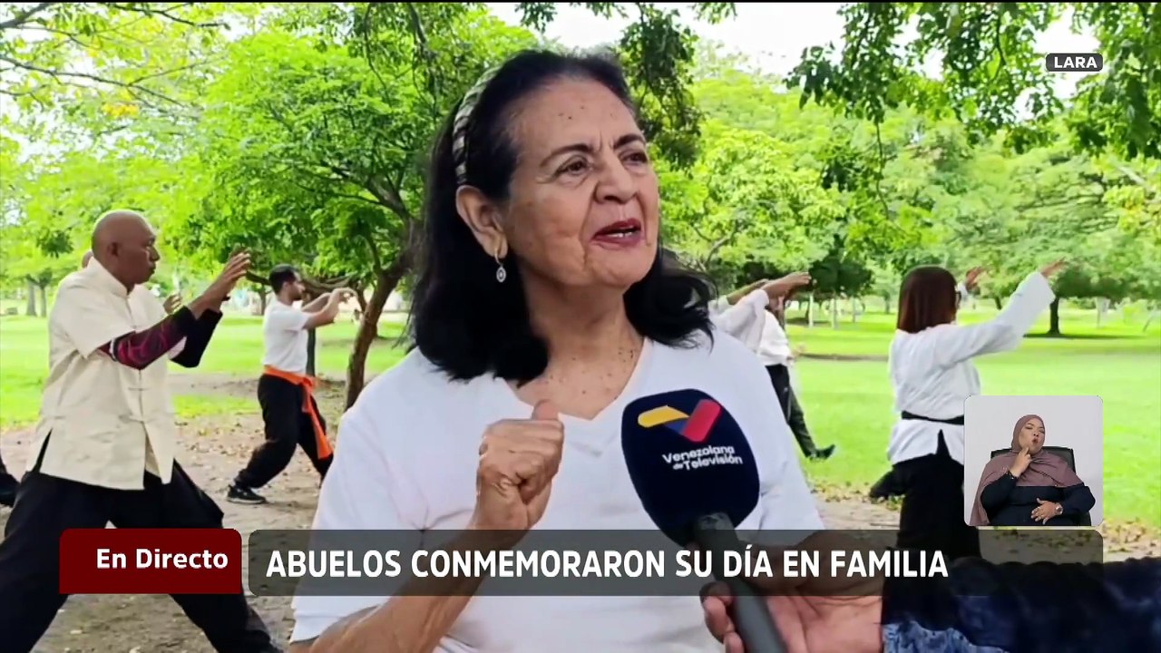 Lara | Celebran el Día los Abuelos con práctica de relajación y artes marciales de China