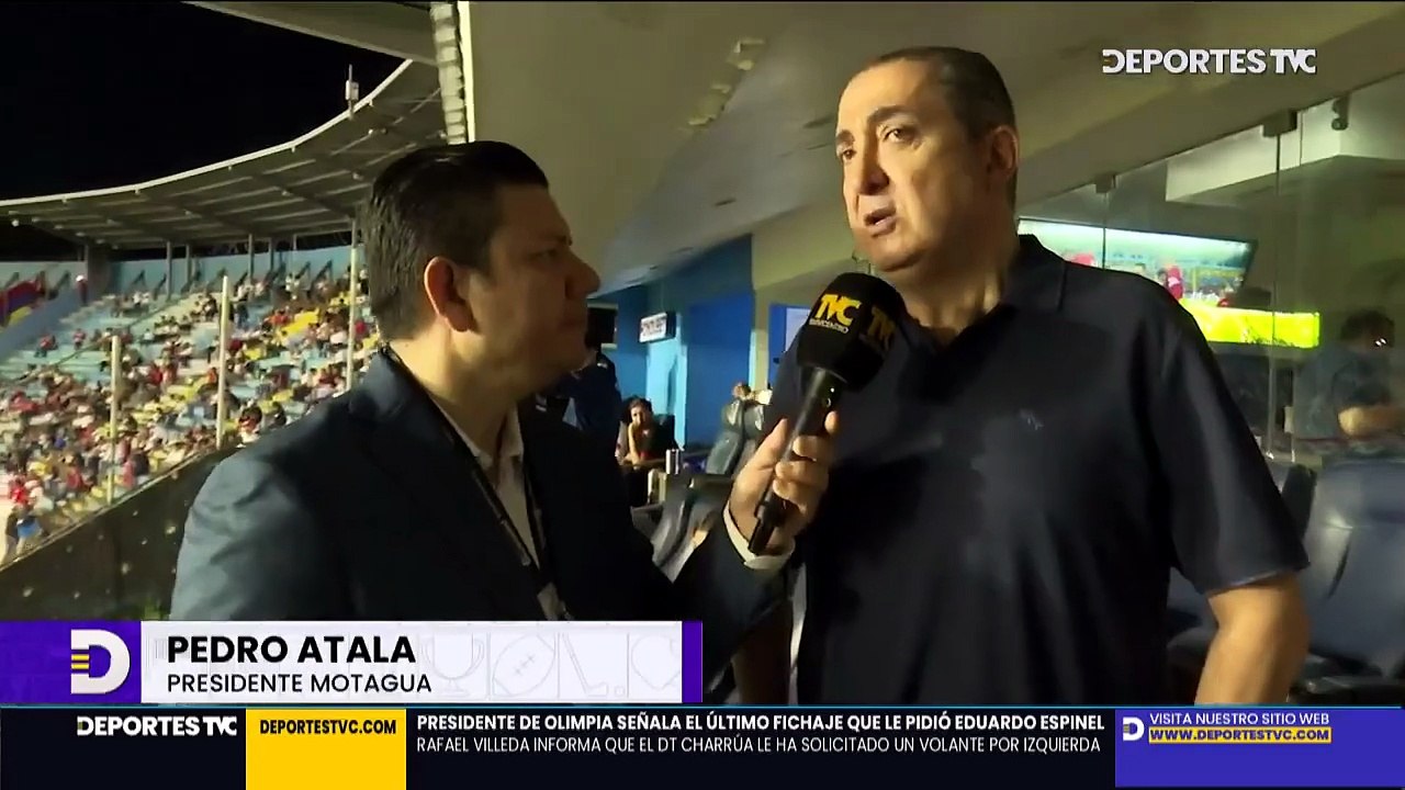 Pedro Atala confirma que Motagua busca dos nuevos refuerzos antes del cierre de mercado de fichajes