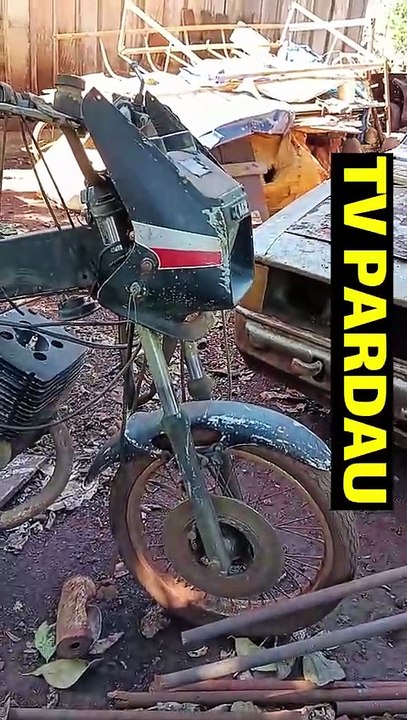 MOTO MZ COM PLACA AMARELA, MUITO NOVA