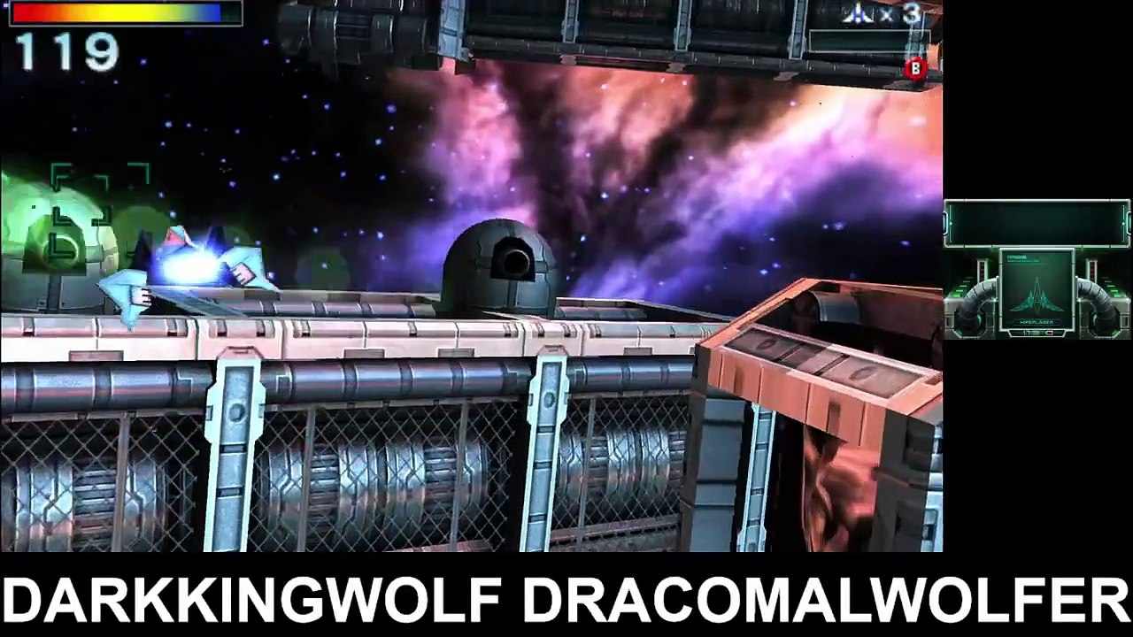 STARFOX 64 3D. RUTA DIFICIL. GAMEPLAY #3. EN ESPAÑOL CASTELLANO.