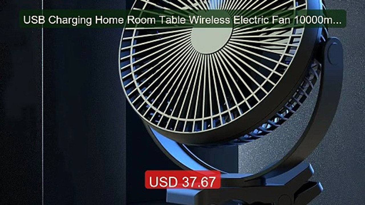 USB Charging Home Room Table Wireless Electric Fan 10000mAh Battery... -- Top Rated 2026 | Buy Now!