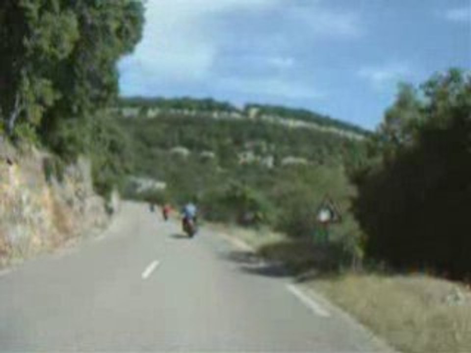 sportster run in ARDECHE CANYON