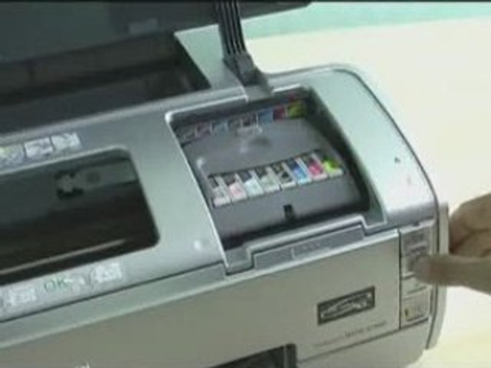 Changer vos cartouches sur EPSON Photo R2400